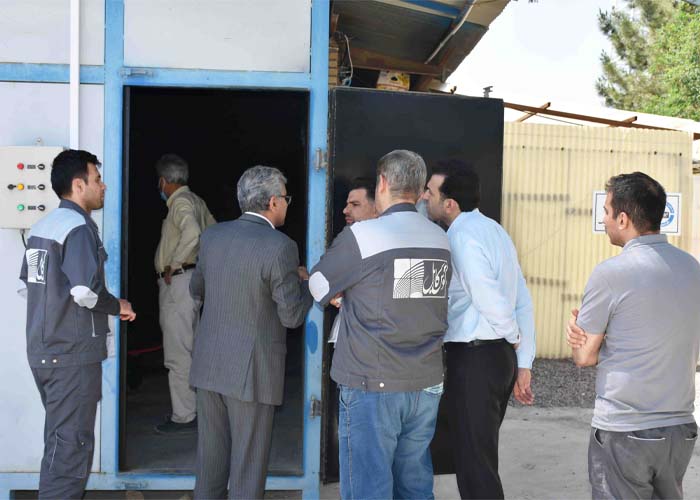 بازدید قطار شهری مشهد