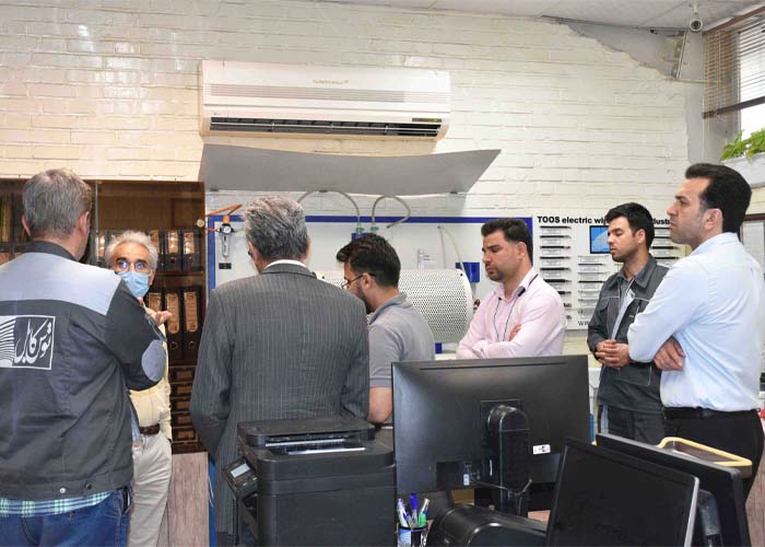 بازدید قطار شهری مشهد