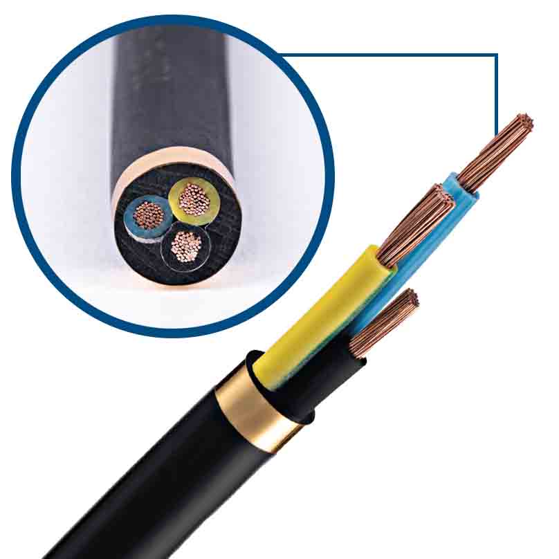 کابلهای افشان NYMHY